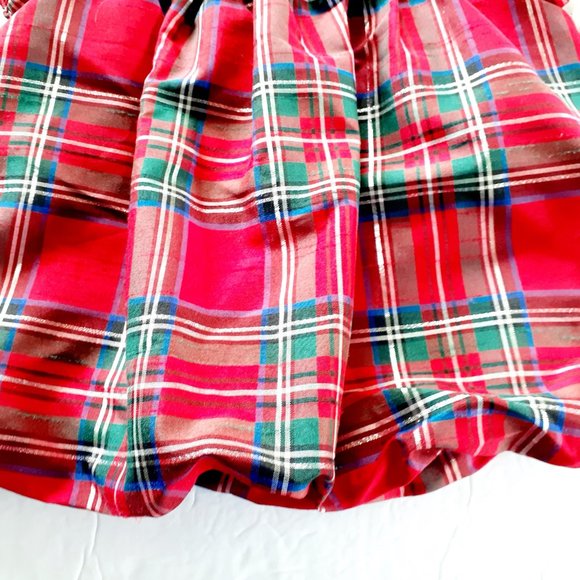 Pastourelle Pippa & Julie Girls Shirt Red Plaid Holiday Christmas 4T New - Picture 4 of 13